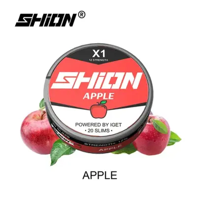 IGET Shion X1 Apple 12mg, disposable vape, 12mg nicotine, Australia