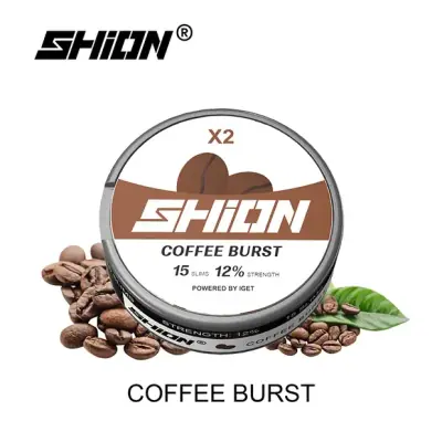 IGET Shion X2 Coffee Burst 12mg, disposable vape, 12mg nicotine, Australia