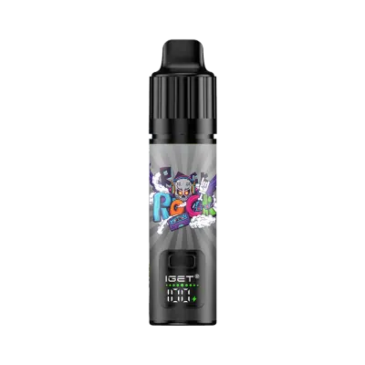 IGET Bar Plus Blackberry Ice, 6,000 puff disposable vape, 50mg nicotine, Australia