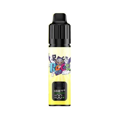 IGET Bar Plus Lemonade Monster, 6,000 puff disposable vape, 50mg nicotine, Australia