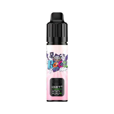 IGET Bar Plus Peach Lychee Lime Ice, 6,000 puff disposable vape, 50mg nicotine, Australia