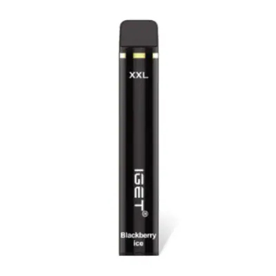 IGET XXL Blackberry Ice, 1,800 puff disposable vape, 50mg nicotine, Australia