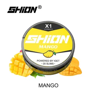 IGET Shion X1 Mango 6mg, disposable vape, 6mg nicotine, Australia