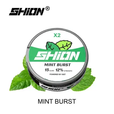 IGET Shion X2 Mint Burst 12mg, disposable vape, 12mg nicotine, Australia