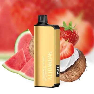 AliBarBar Ingot 9000 Strawberry Coconut Watermelon, 9,000 puff disposable vape, 50mg nicotine, Australia