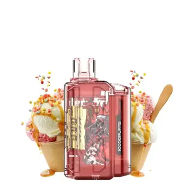 IGET Flare Vanilla Custard, 10,000 puff disposable vape, 50mg nicotine, Australia