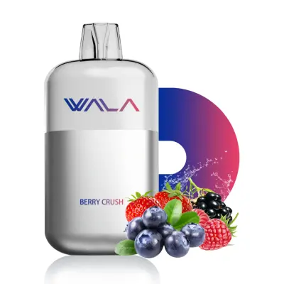 WALA POP Berry Crush, 10,000 puff disposable vape, 50mg nicotine, Australia