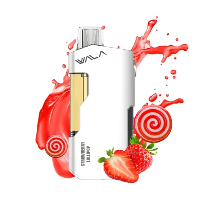 WALA YO Strawberry Lollipop, 18,000 puff disposable vape, 50mg nicotine, Australia
